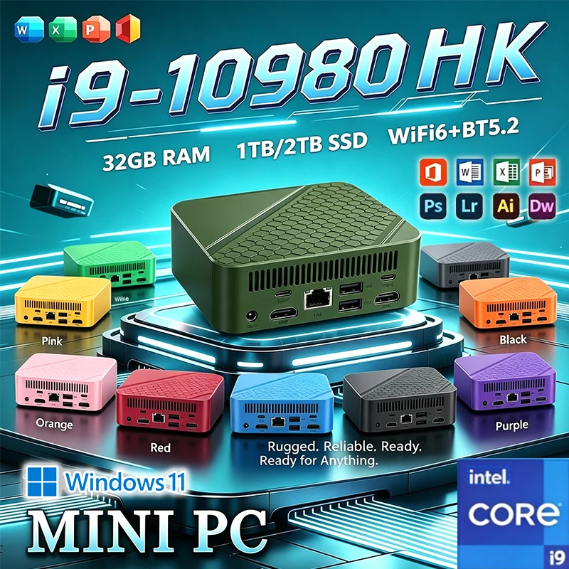 Pc Gaming I3 - Мини-ПК для игр Intel Core i9