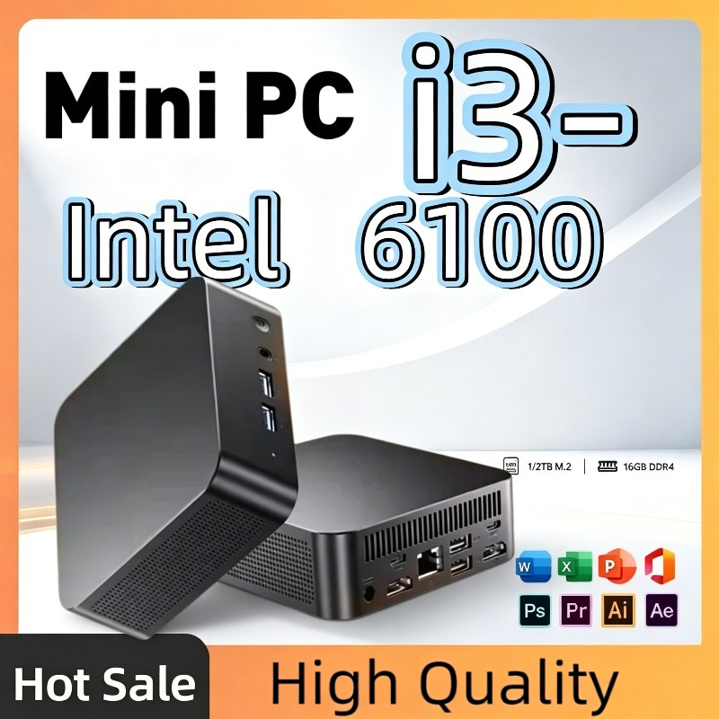 Pc Gaming I3 - Новый мини-ПК Intel Core i3 6100,