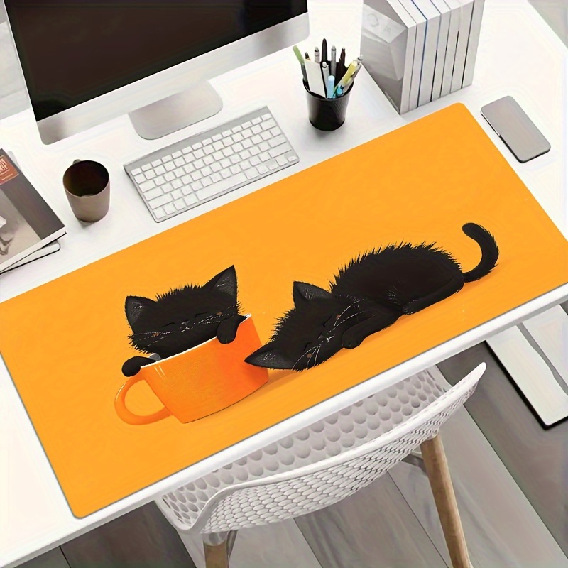 Pc Gaming Orange - Коврик для мыши Two Sleepy Black