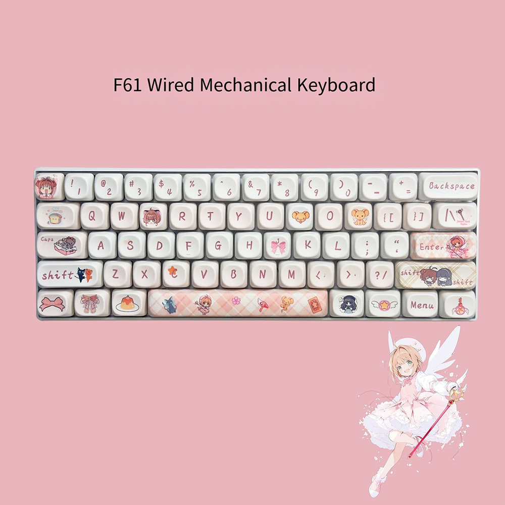 Pc Gaming Editing - Механическая клавиатура Cardcaptor Sakura на 61