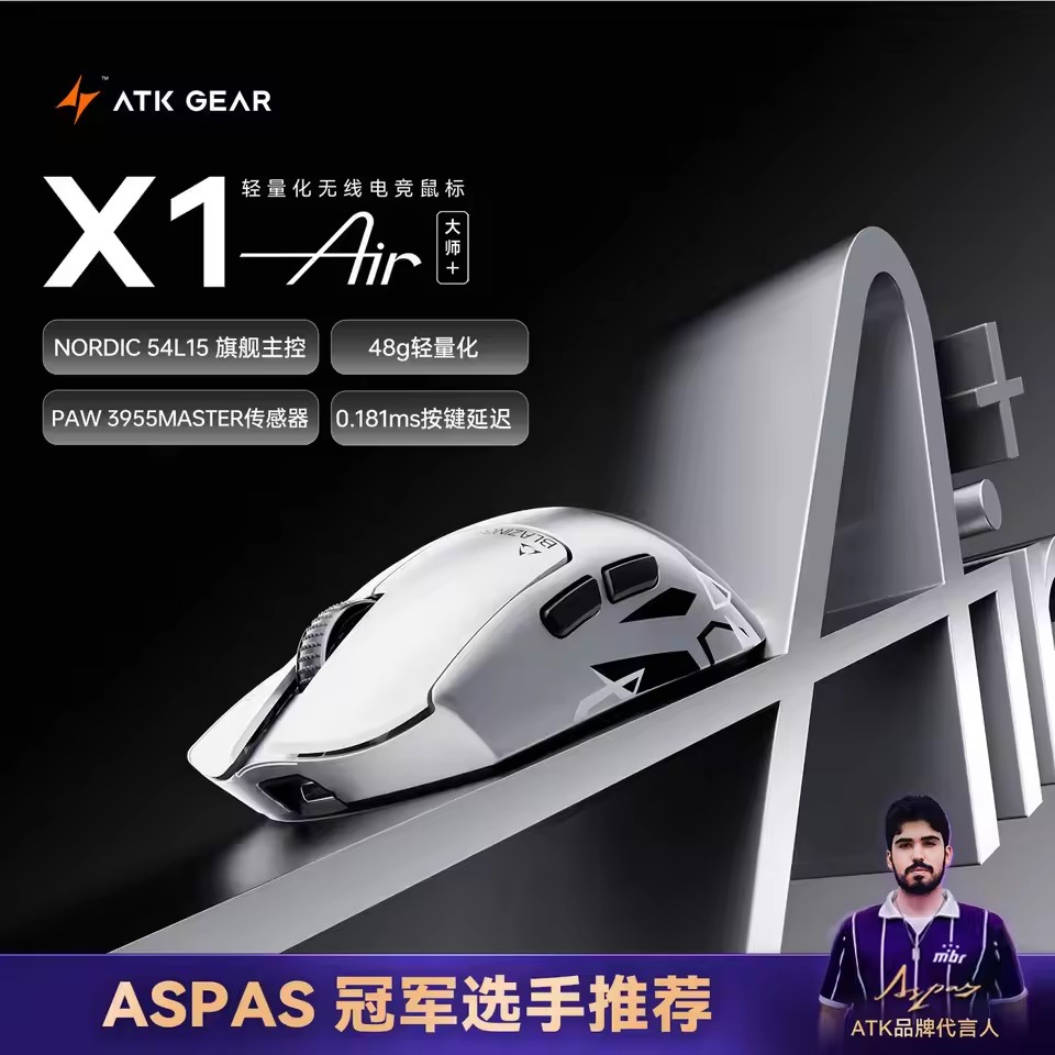 Беспроводная игровая мышь ATK  – обзор и цена Pc Gaming Editing
