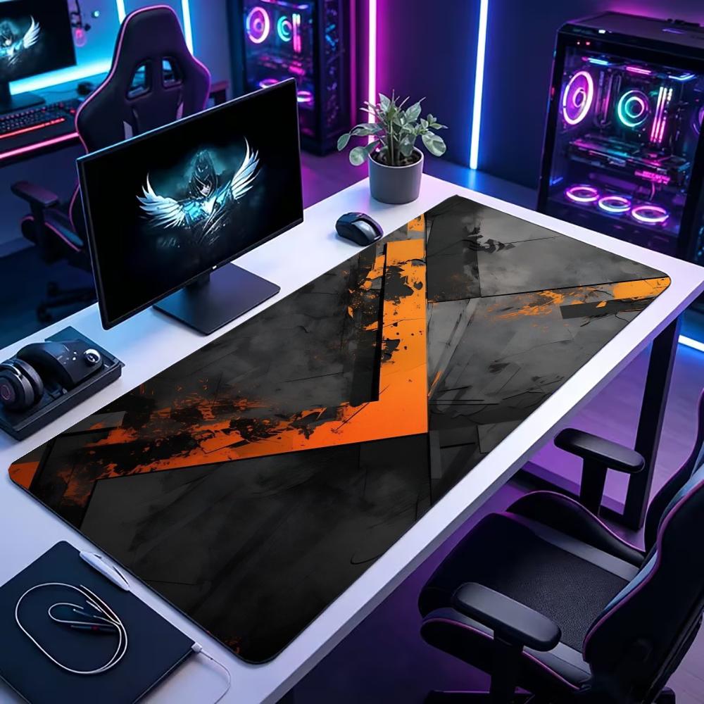 Черно-оранжевый геометрический – обзор и цена Pc Gaming Orange