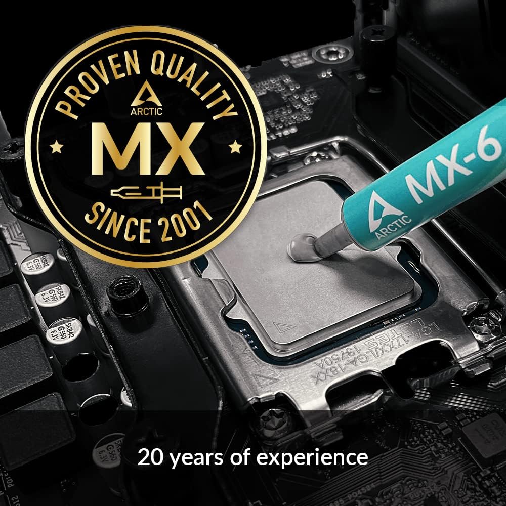 ARCTIC MX-6 (2 г/4 г/8 г) Терм – обзор и цена Thermal Paste