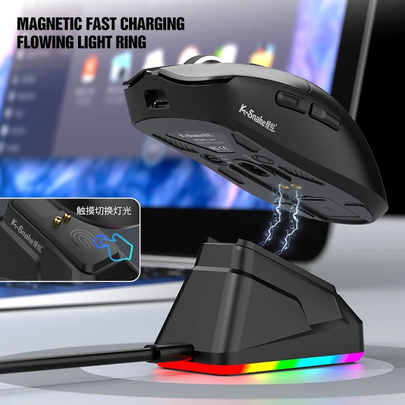 Многоцветная беспроводная мышь – обзор и цена Pc Gaming Orange