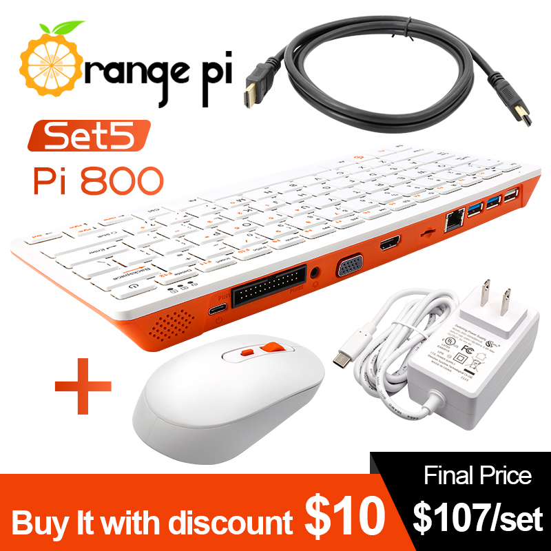 Orange Pi 800 + блок питания 5 – обзор и цена Pc Gaming Orange