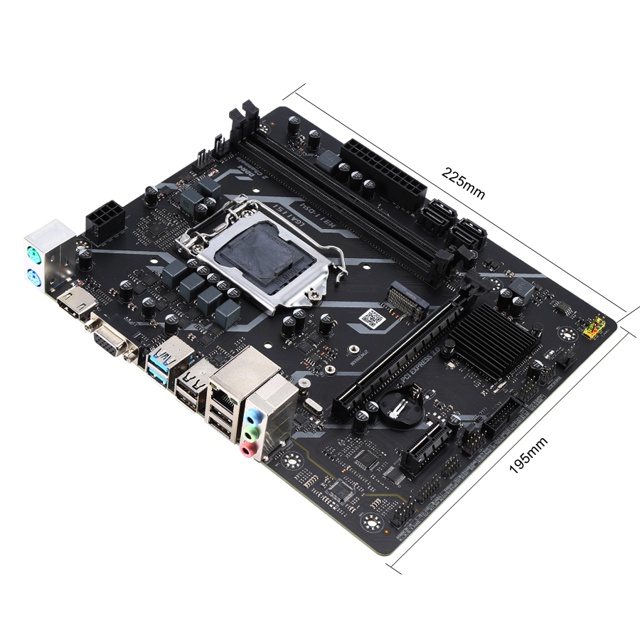 Материнская плата KLLISRE H310 – обзор и цена Pc Gaming I3