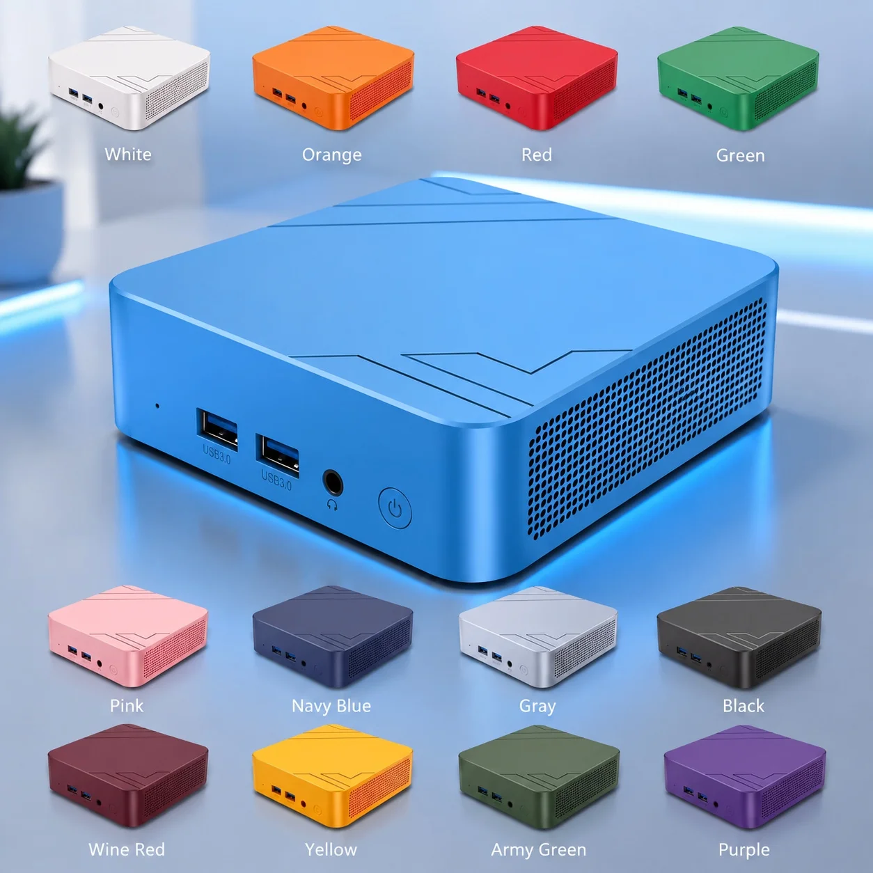 Оранжевый мини-ПК, Intel Celer – обзор и цена Pc Gaming Orange