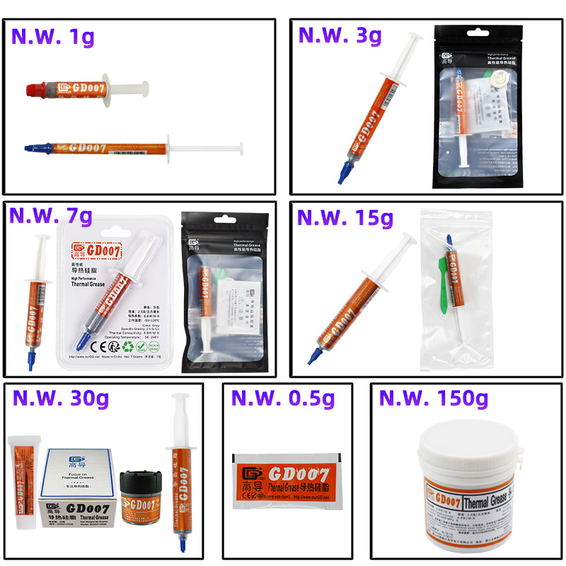 GD007 Термопаста, штукатурка,  – обзор и цена Thermal Paste