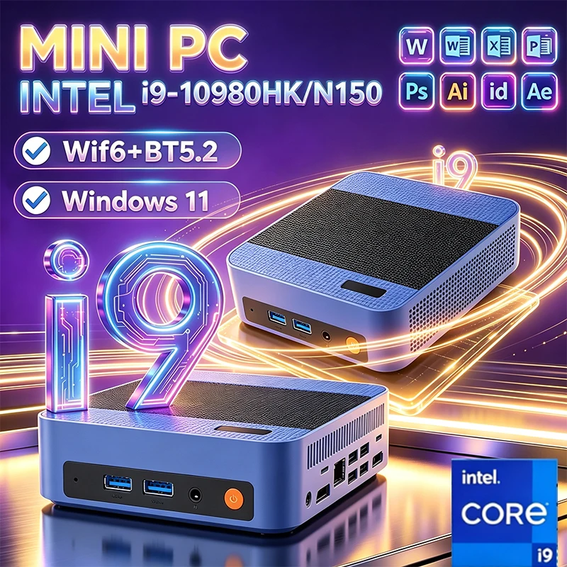 Мини-ПК Windows 11 Intel Core  – обзор и цена Pc Gaming I3